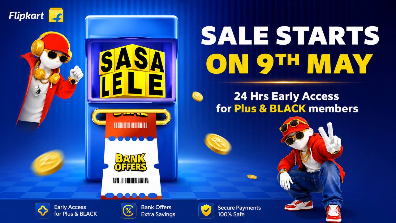 Flipkart Sasa Lele Sale Opens May 9 with Up to 40% Off Android Phones