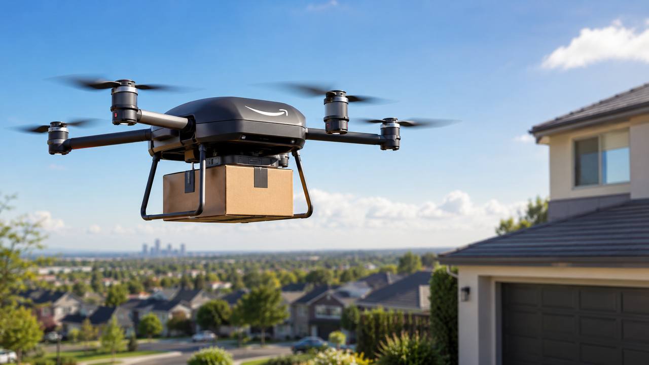 Amazon Launches UK Drone Deliveries in Darlington With MK30 Fleet