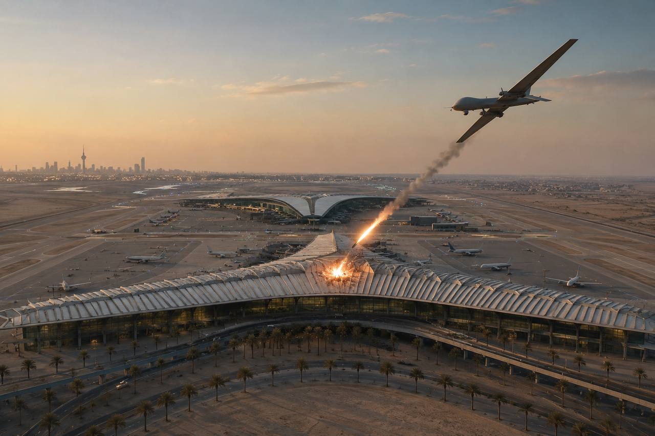 Fragile Ceasefire Tested as Iran Strikes Kuwait Airport in Latest Exchange with US