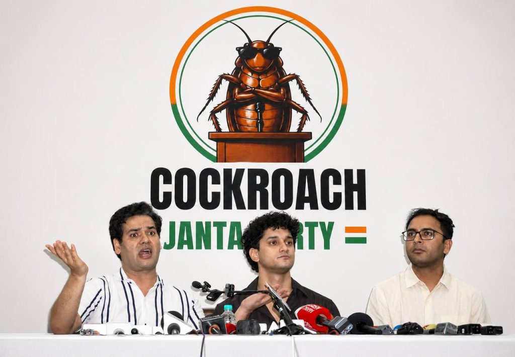 Cockroach Janta Party, youth protest, India — deskpost.in